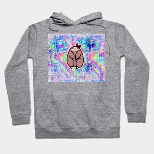 Bow Sloth Rainbow Holographic Hoodie